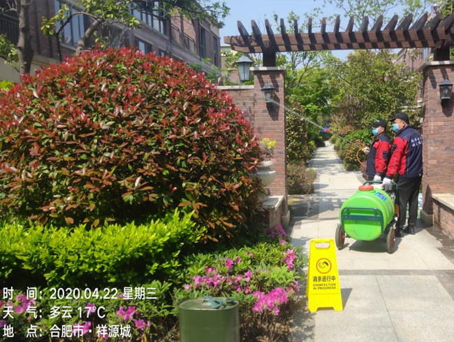 小區(qū)綠化帶飛蟲消殺